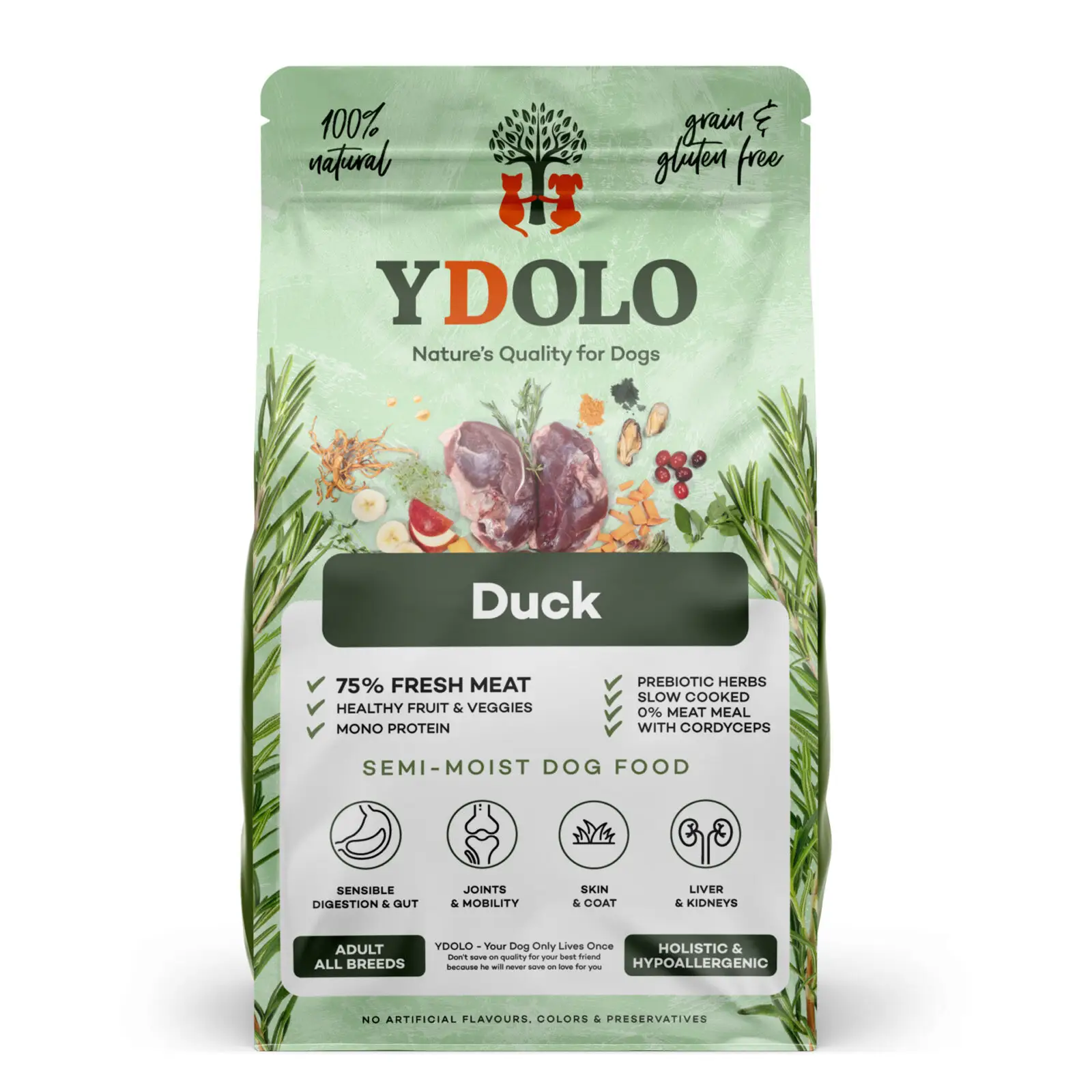YDOLO Healthy & Pure Duck 2,5 kilo