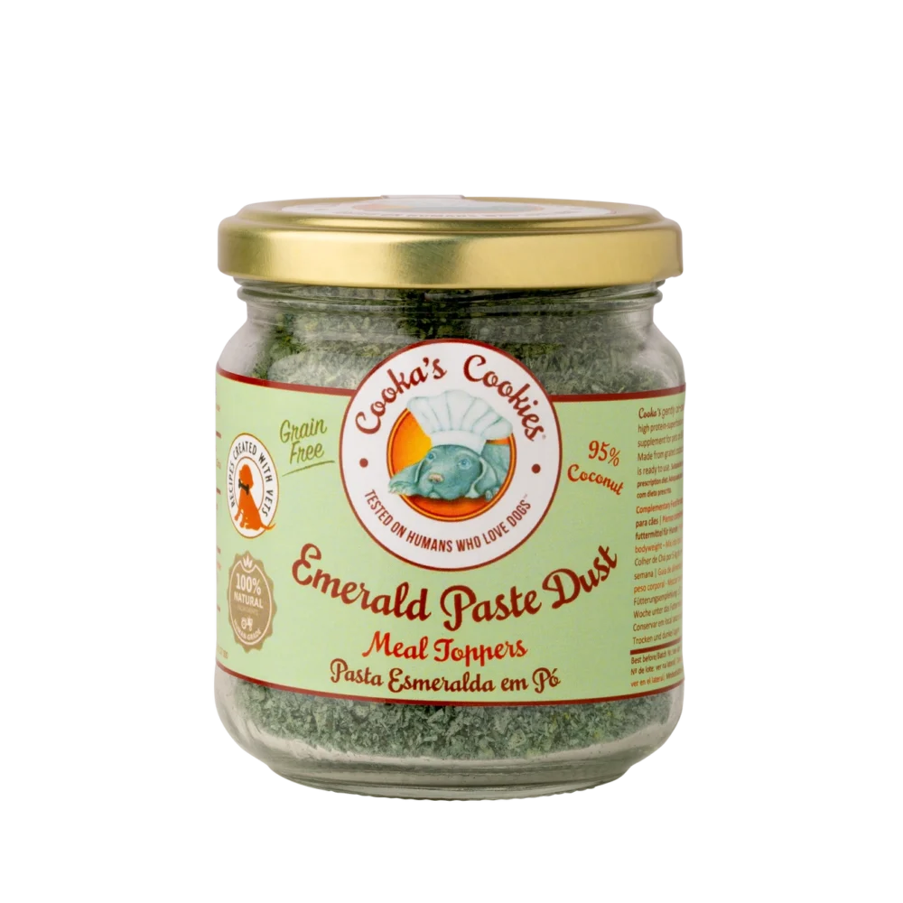 Cooka's Cookies Magic Dust Meal Topper - Emerald Paste