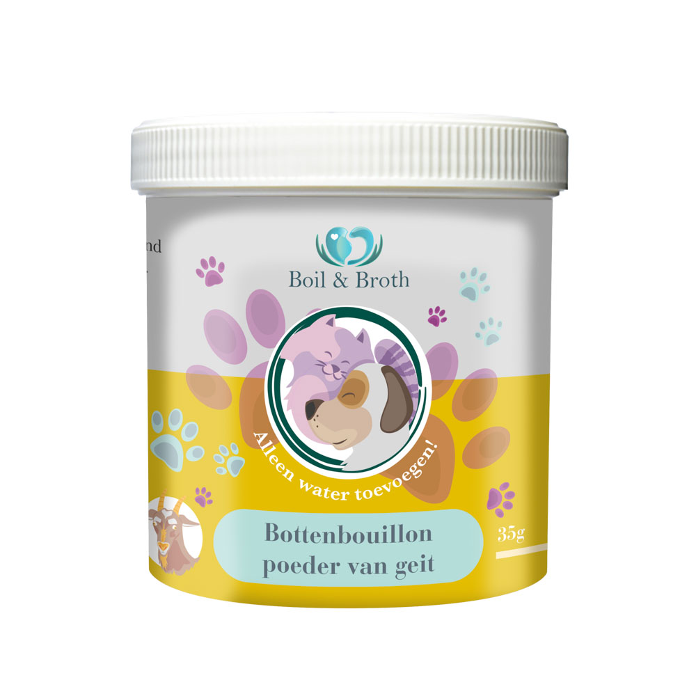 Boil & Broth Bottenbouillon poeder van Geit 35 gram