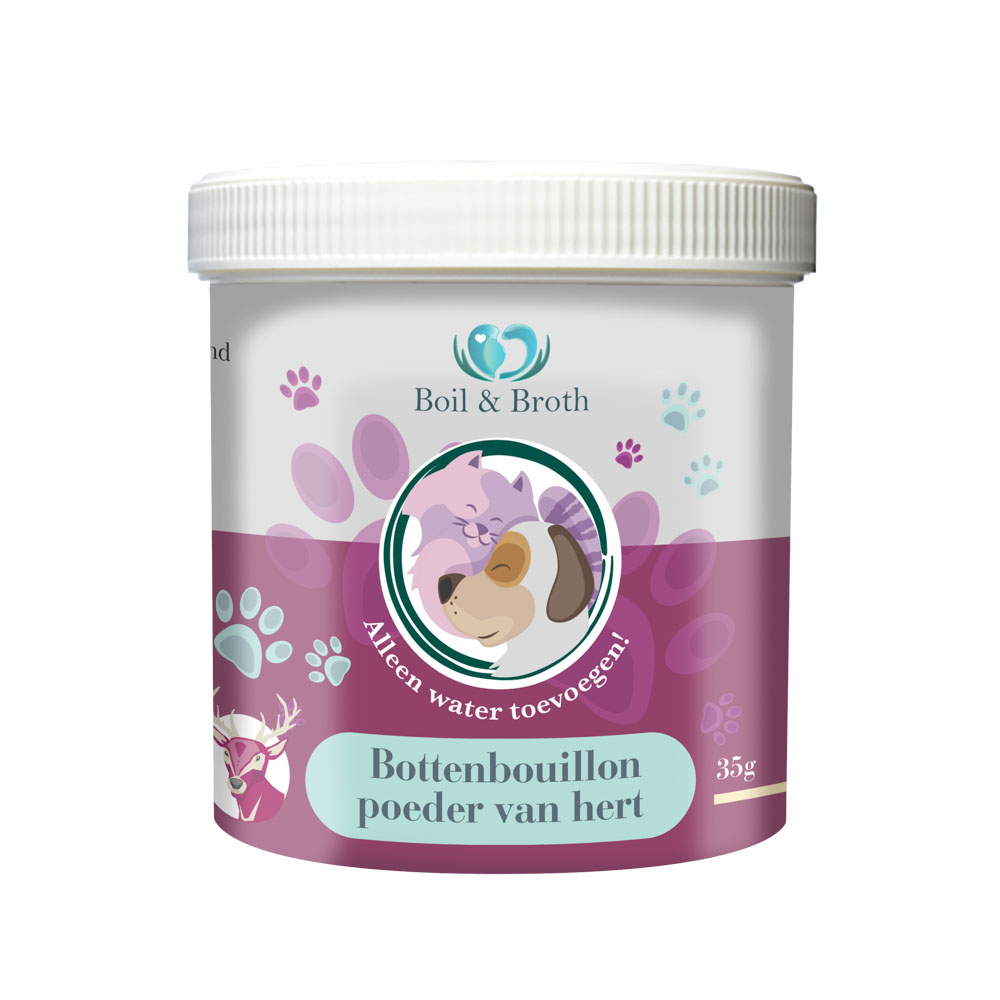 Boil & Broth Bottenbouillon poeder van Hert 35 gram