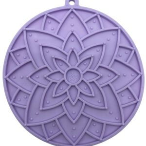 Sodapup Lickmat Lotus with Suction Cups – Licht Paars